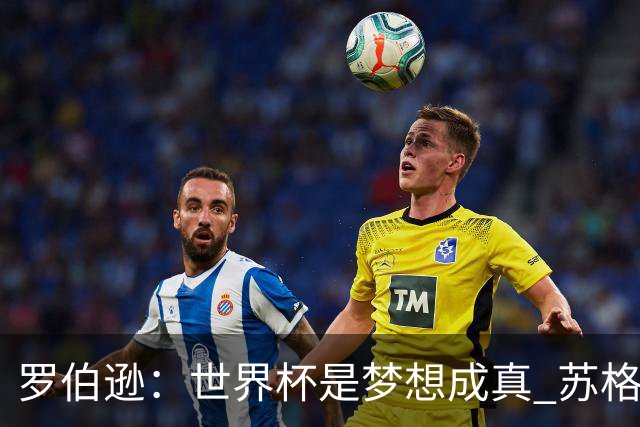 罗伯逊：世界杯是梦想成真 苏格兰已从上届欧洲杯吸取教训